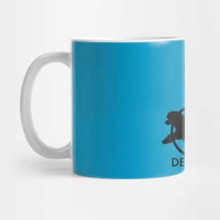 Portuguese Water Dog Diving Cao de Agua Mug